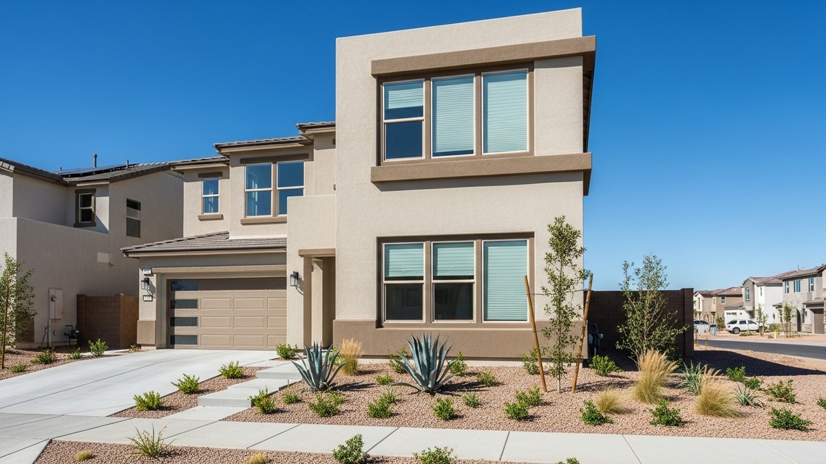 Motorized shades for new construction in North Las Vegas NV